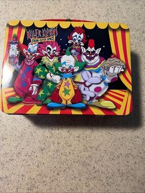 Killer Klowns From Outer Space Collectible Tin - Colorful Clown Artwork